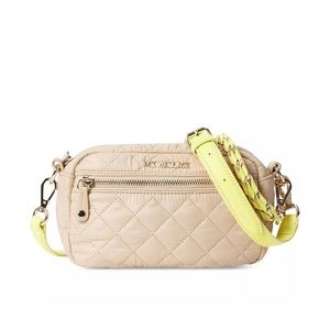 MZ Wallace Mini Crosby Bag Buff - Brand New With Tags